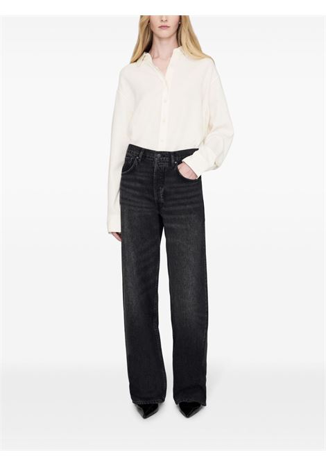 jeans manin donna grigio scuro ANINE BING | A-06-10593WHG21